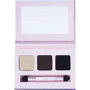 Goovi Easy On Me Palette Ombretti 3 Colori - Alta Pigmentazione, Texture Scorrevole, Compatta