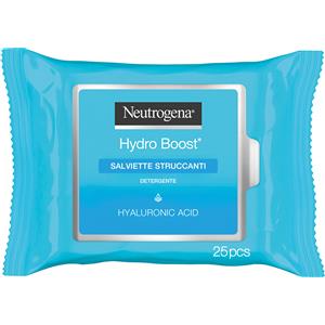 Neutrogena Hydro Boost Salviette Struccanti e Idratanti con Acido Ialuronico 25 Pezzi