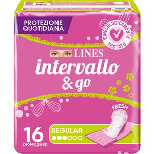 lines Proteggislip lines intervallo fresh&go ripiegati 16 pezzi