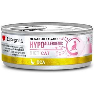 Disugual Diet Cat Hypoallergenic Oca - Alimento Umido Dietetico per Gatti 85g
