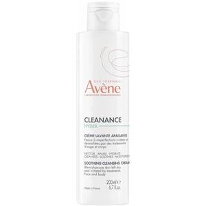 Avene Cleanance Hydra Crema Detergente Lenitiva 200ml - Deterge e Rispetta la Pelle Sensibile