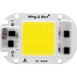 EXMOCIS Chip COB LED 3W 5W 7W 9W 12W 15W 18W 18W 20W 30W 50W 220V 110 V IC Inteligente Alto Lumen LED Chip de la Lámpara fai da te-COB-30W-220V_Bianco caldo
