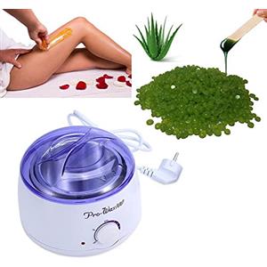 Gloriashop Kit scaldacera depilazione fornello elettrico scalda cera brasiliana