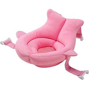 CAMEIRGOU Cuscino Per Vasca Da Bagno Con Tappetino e Sedile, Riduttore Vaschetta Bagnetto Per Bambini (B)