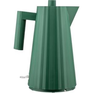 Alessi Plissé MDL06 GR - Bollitore Elettrico di Design, in Resina Termoplastica, Spina Europea, 2400 W, 170 cl, Verde