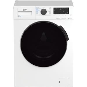 Beko - HTX851436A-IT - Lavasciuga Standard, 8/5Kg, 1400giri, Classe di lavaggio C, Vapore SteamCure, Bluetooth, Dimensioni HxLxP:84x60x59cm. Profondità solo mobile: 54cm