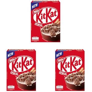 KITKAT Cereali Gusto Cioccolato e Wafer 330 g (Confezione da 3)