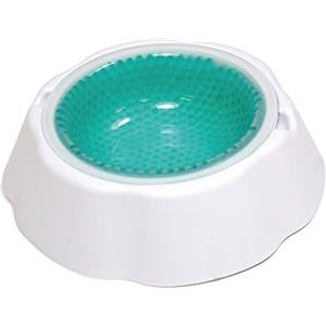 Croci Ciotola Refrigerante Fresh, 470 Ml, Parte Interna Congelabile per Tenere Acqua e Cibo al Fresco. Plastica, Misura 24X6 Cm