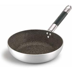 Agnelli Padella Alta Svasata a Saltare in Alluminio Antiaderente 28 cm con Manico in Acciaio Inox