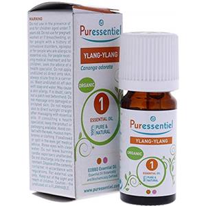 Puressentiel Olio Essenziale di Ylang Ylang, 100% Puro e Natuale, OEBBD (Olio Essenziale Botanicamente e Biochimicamente Definito), da Agricoltura Biologica, Vegan e Cruelty Free, 5 ml