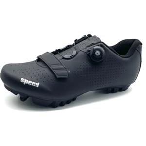 Hixingo Scarpe da Ciclismo Uomo Donna, Scarpe da Mountain Bike per Bici da Strada, Scarpe MTB Road SPD Scarpe da Ciclismo da Bici Compatibile, Scarpe da Equitazione