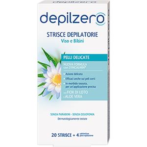 Depilzero Str.viso/bikini 24pezzi