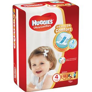 huggies Hugg.u-comf.base4(7-18kg)18pezzi