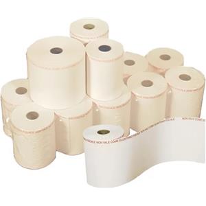 SABACART Rotoli in Carta Chimica Autocopiante 2 Copie 57mm x 20mt per POS - Blister da 10 Pezzi