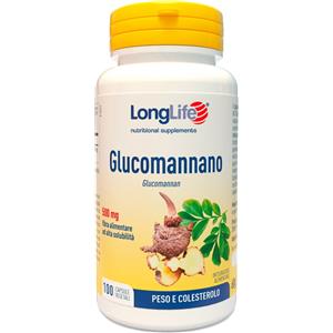 LONGLIFE Srl longlife glucomannano 100 capsule vegetali