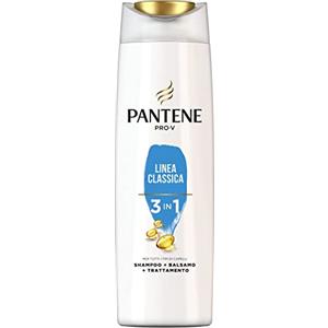 Pantene Pro V Linea Classica 3 in 1, Shampoo + Balsamo + Trattamento, per Capelli Sani e Lucenti, 225 ml