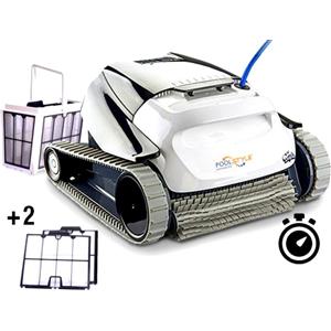 Maytronics Dolphin PoolStyle AG Advance TIMER Digital - Robot Elettrico Pulitore per Piscina fino a 10 Mt - FONDO + PARETI + LINEA - MY2025