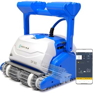 Maytronics Dolphin ZEFIRO SF60i IoT Wi-Fi Bluetooth Smart Active Timer Gyro Digital - Robot Elettrico Pulitore per Piscina fino a 15 Mt - APP MyDolphin Plus - TOP GAMMA - MY2025