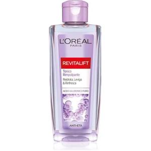 L'Oréal Paris Tonico Rimpolpante Revitalift Filler, Azione Detergente Anti-Età con Acido Ialuronico Puro, 200 ml