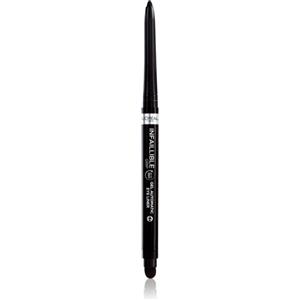 L'Oréal Paris Matita Automatica in Gel Infaillible 36H Grip Liner - 01 Intense Black, Waterproof e Sfumabile
