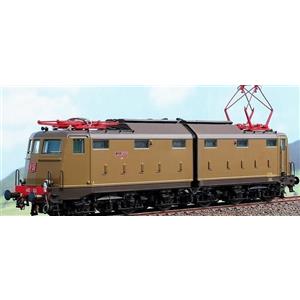 ACME Locomotiva E.645.024 Elettrica Castano e Isabella con Scudo Rosso senza Gocciolatoio