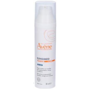 Avene SunsiMed Pigment Crema Solare Viso e Corpo SPF 50 - Protezione Avanzata per Pelle Sensibile - 80ml