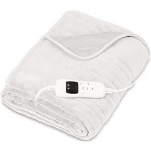 sinnlein® Coperta Elettrica Termica Riscaldata 200x180cm | Scaldaletto Elettrico con Spegnimento Automatico | Riscaldamento Rapido Coperta Termico | Timer