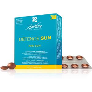 Bionike Defence Sun - Integratore Antiossidante con Beta-Carotene, Zinco e Vitamine - 30 Compresse