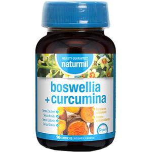Dietmed Naturmil Boswellia Curcuma - Integratore Alimentare 90 Compresse per la Funzionalità Articolare