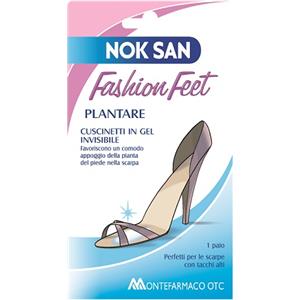 NOK SAN Cuscinetti Plantari in Gel Invisibili - Comfort e Protezione per Avampiede