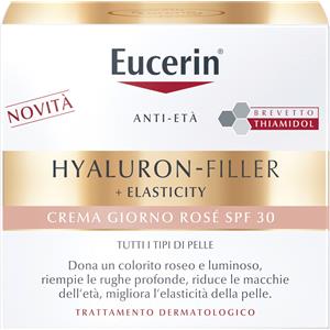 BEIERSDORF SPA Eucerin Hyaluron Filler + Elasticity Rose Crema Giorno SPF30 - Crema viso antietà - 50 ml