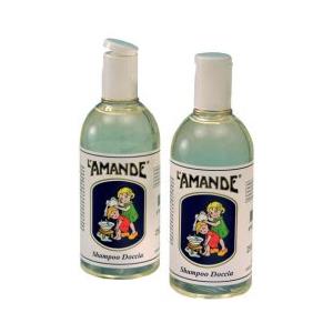 L'Amande Shampoo Doccia 250 ml - Idratante, pH Neutro, Senza Coloranti