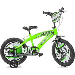 Dino Bikes Bicicletta da bambino BMX 14 adatta a bambini di altezza compresa tra i 95 ed i 115 .Codice art. 145XC-01