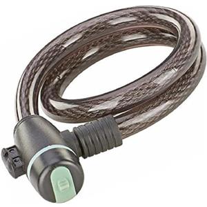 Prophete Cavo di Sicurezza Lucchetto per Bicicletta, Nero, M