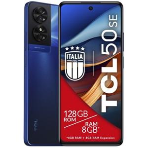Tcl Smartphone Tcl 50 SE 6.78'' 4GB/128GB/4G/Dual sim/5010mAh/Blu mezzanotte [T611B-2ALCA112]