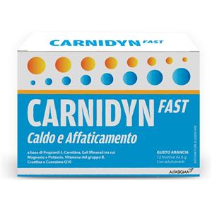 CARNIDYN Alfasigma Carnidyn Fast Bustine 12 Bustine Tonificanti