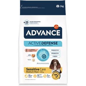Advance Sensitive Medium Maxi Crocchette per Cani Adulti con Salmone e Riso - 3Kg
