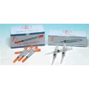 FARMAC-ZABBAN Siringa Monouso 1ml con Ago Staccabile Gauge 27 - 100 Unità