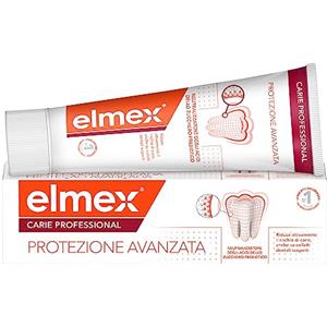 ELMEX Dentifricio elmex® Carie Professional Protezione Avanzata 75ml | Protegge i Denti dagli Acidi dello Zucchero | Alta Protezione contro la Carie** | Denti più forti | Aiuta a Mantenere Sano il pH