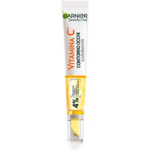 Garnier Skin Active Vitamina C Contorno Occhi Illuminante 15 ml - Riduce segni di stanchezza e illumina lo sguardo