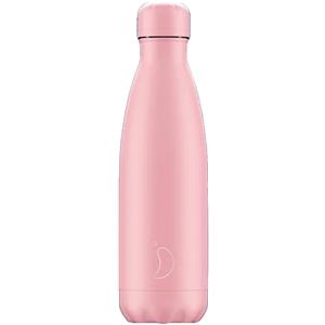 CHILLY'S BOTTIGLIA TERMICA, PASTELLO ROSA, 500 ml - 26 x 7 cm, 360 g