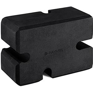 Navaris Blocco per Panca Palestra Multifunzione - Blocco Panca Multifunzione Palestra Casa - Panca Pesi Home Gym - Panca Piana Palestra Bilanciere