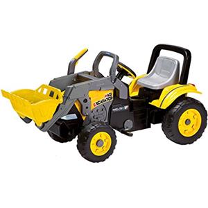 Peg Perego Maxi Excavator - Ruspa a Pedali per Bambini dai 2 Anni con Benna Semovente, Sedile Regolabile e Clacson