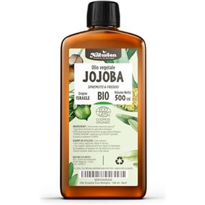 Planète au Naturel Olio di Jojoba Puro Biologico 500 ml - 100% Puro, Naturale, Pressato a Freddo - Biologico certificato da Ecocert