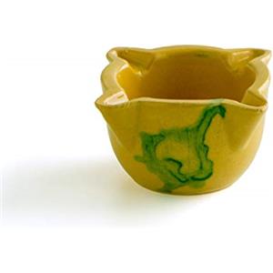 Quid 7575000 - Mortaio Nº0, 16x10cm, prepara Quid, colore: giallo, 16x10x12cm