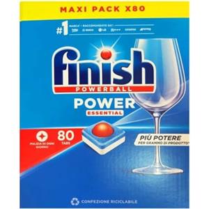 Finish Power Essential Regular pastiglie lavastoviglie 80 lavaggi 1040 g