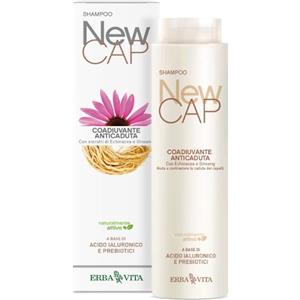 Erba Vita New Cap Shampoo Anticaduta 250ml - Deterge e Rinforza i Capelli con Estratti Vegetali