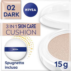 Nivea Q10 Plus Anti-Age 3in1 Skin Care Cushion Crema Colorata Viso SPF15 15 ml - Idratante e Anti-età con Coenzima Q10