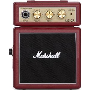 Marshall Mini Stack Series MS-2R amplificatore combo per chitarra, colore: Rosso