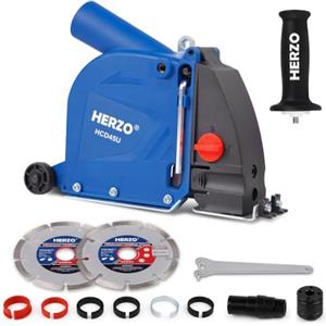 HERZO Cuffia Aspirazione Smerigliatrici per Smerigliatrice Angolare 125mm